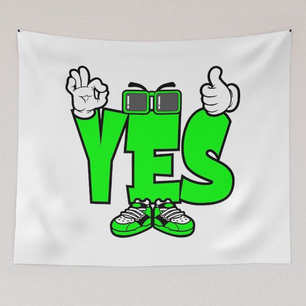 Item preview, Yes - UNIVERSAL design Character Bold Retro designed and sold by NFTWords.