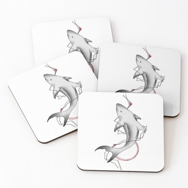 Item preview, Geometric Shark designed and sold by Designs By Melissa.