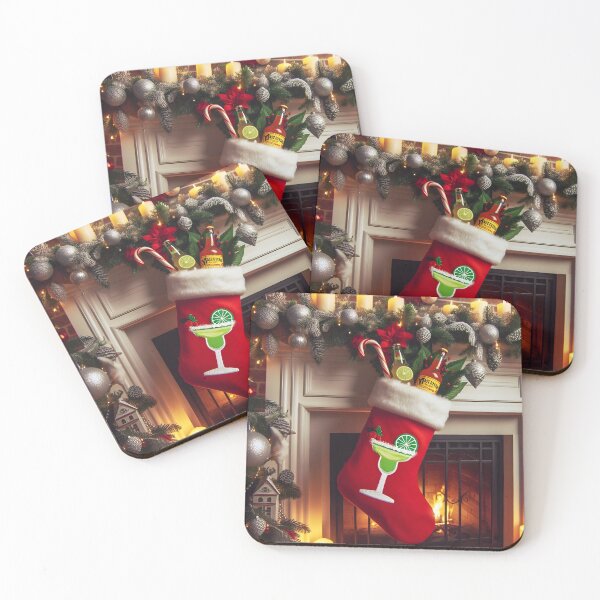 Item preview, The Holiday Spirits (Margarita Stocking) designed and sold by Mundo Margarita.