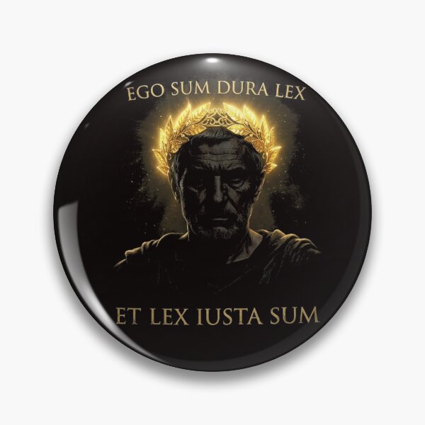 Item preview, Ego Sum Dura Lex Roman Emperor Golden Wreath Law designed and sold by Plumcharmeurs.