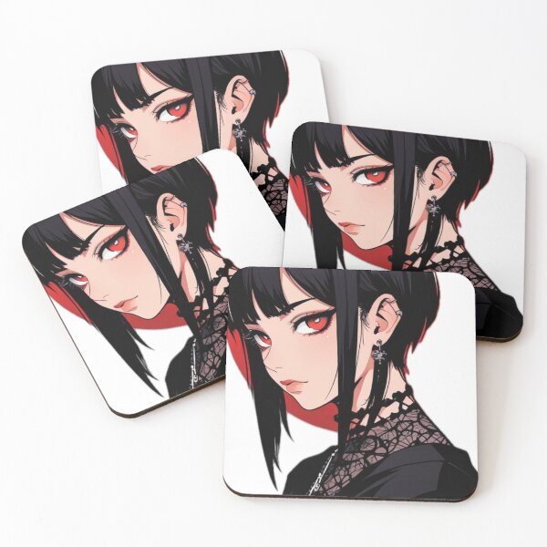 Item preview, Dark Kawaii Goth Anime Girl designed and sold by AnimDream .