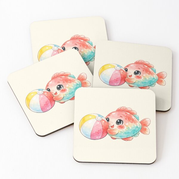 Item preview, Rainbow Beach Ball Fish designed and sold by DariaCraft.