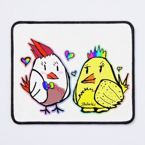 Item preview, Rainbow Love Birds designed and sold by BluePhoenixCat.