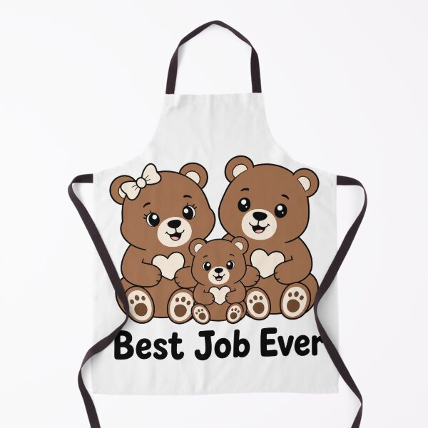 Item preview, Bear Family Best Job Ever Cute Parent Gift designed and sold by Niles Wild.