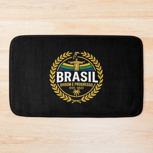 Item preview, Vintage Brasil Ordem e Progresso Christ Redeemer Graphic designed and sold by crouchingpixel.