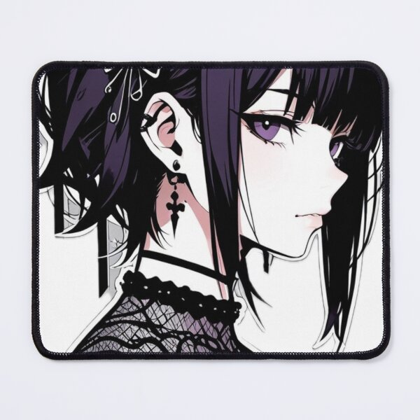 Item preview, Alt Girl Anime Purple Aesthetic Art designed and sold by AnimDream .