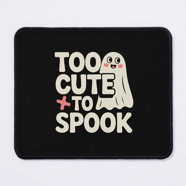 Item preview, Too Cute to Spook Kawaii Ghost Halloween Shirt designed and sold by Raw Tigers.