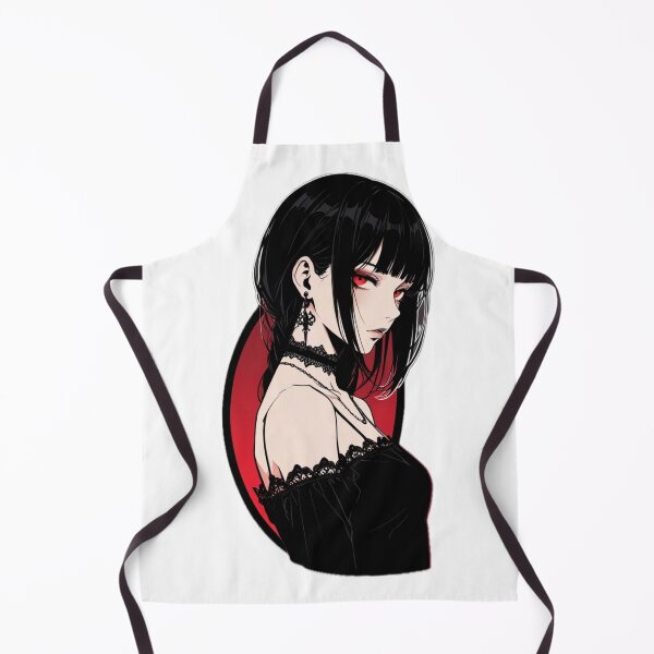 Item preview, Anime Goth Girl With Cross Earrings designed and sold by AnimDream .