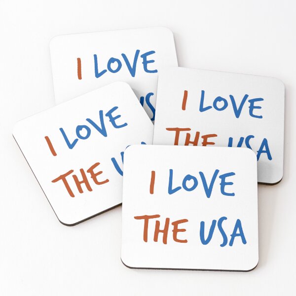 Item preview, I LOVE THE USA designed and sold by binmaster3000.