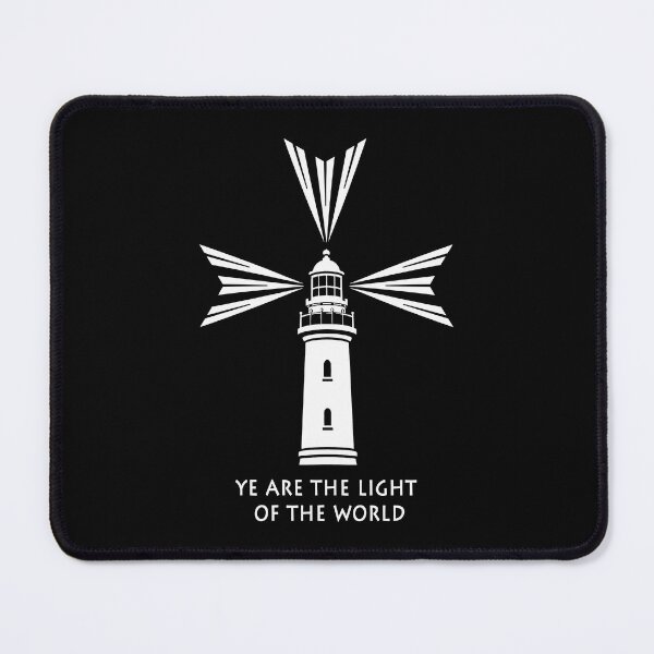 Item preview, Maltese Cross Lighthouse - religious art design designed and sold by Contrast-Factory.