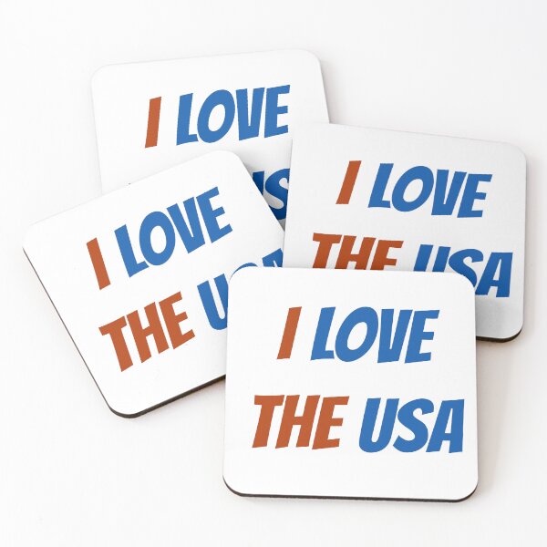 Item preview, I LOVE THE USA designed and sold by binmaster3000.
