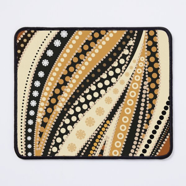 Item preview, Aboriginal Dot Painting Bedding Set Path Of Ancestors Sand designed and sold by AboriginalartVI.