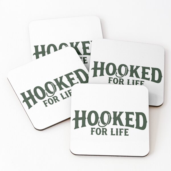 Item preview, Hooked For Life  designed and sold by ERVNR.