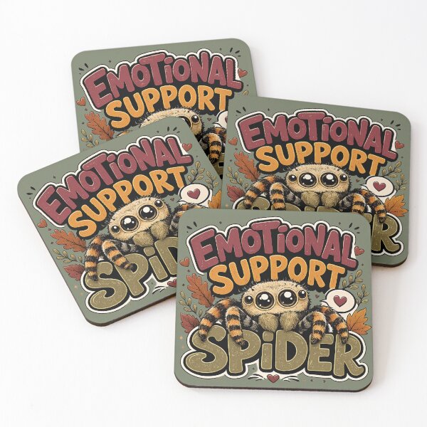 Item preview, Emotional Support Spider Jumping Spider designed and sold by Weirdwildco69.