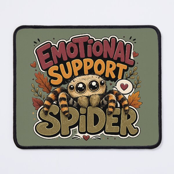 Item preview, Emotional Support Spider Jumping Spider designed and sold by Weirdwildco69.
