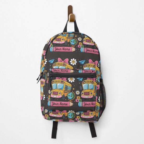 Item preview, Cute School Bus Custom Name Back To School T-Shirt designed and sold by Color World.