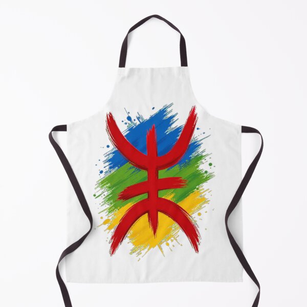 Item preview, Amazigh Yaz Symbol — Colorful Brush Stroke Art | Berber Pride Design designed and sold by carthagia.
