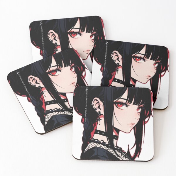 Item preview, Cute Gothic Anime Girl Dark Kawaii Art designed and sold by AnimDream .