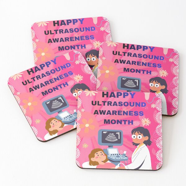 Item preview,  Happy "Ultrasound Awareness Month" designed and sold by Oorviart.