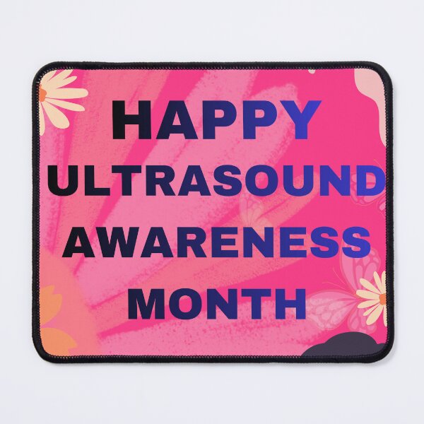 Item preview,  Happy "Ultrasound Awareness Month" designed and sold by Oorviart.