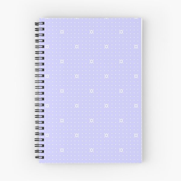 Item preview, Periwinkle & white micro polka dot flowers designed and sold by Mint + Midnight.