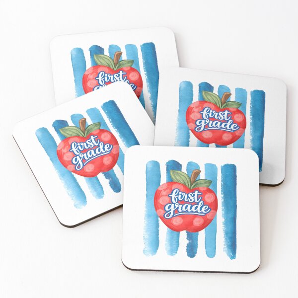 Item preview, First Grade Back to School Apple Teacher Student Squad Design designed and sold by Lozarux.