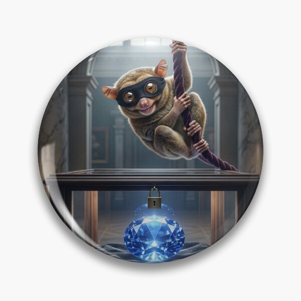 Item preview, Tarsier Is a Cheerful Cat Burglar designed and sold by Tridentulus.