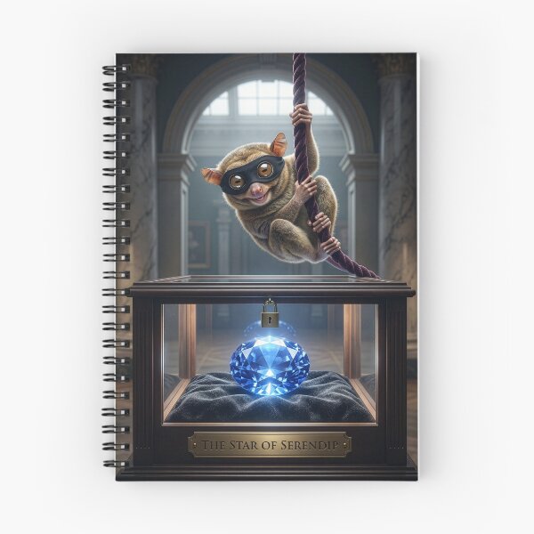 Item preview, Tarsier Is a Cheerful Cat Burglar designed and sold by Tridentulus.