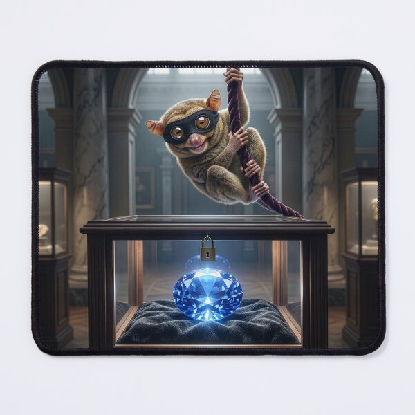 Item preview, Tarsier Is a Cheerful Cat Burglar designed and sold by Tridentulus.