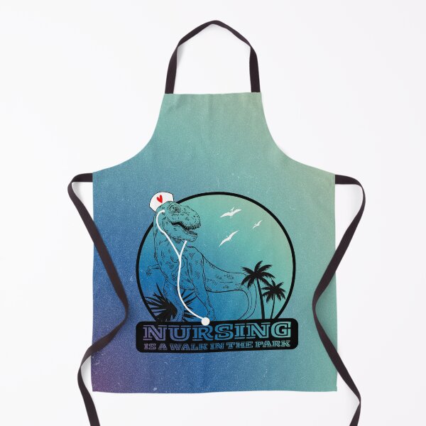 Item preview, Nurse Life Humor - Nursing Is A Walk In The Park designed and sold by SaltedBeachPaperie.