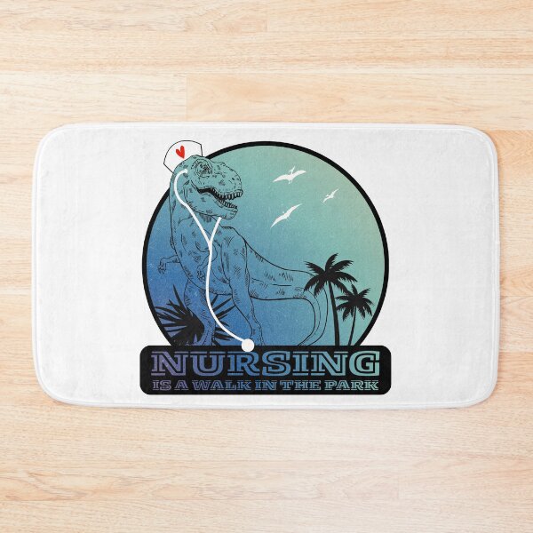 Item preview, Nurse Life Humor - Nursing Is A Walk In The Park designed and sold by SaltedBeachPaperie.