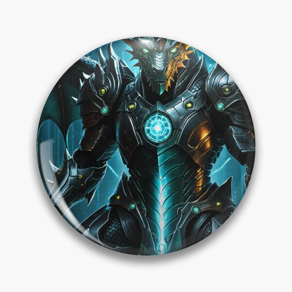 Item preview, Quantum Dragon Cybernetic Elemental Mecha Trading Card designed and sold by PixelFlowArt.