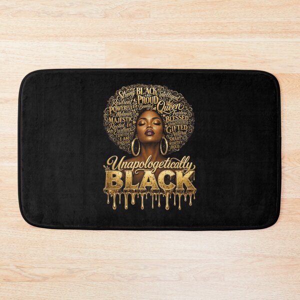 Item preview, Unapologetically Black Queen Melanin Pride Afro Art designed and sold by Furahisha.