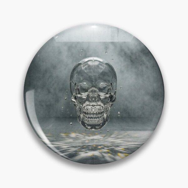 Item preview, Floating glass skull designed and sold by FreshFrankies.