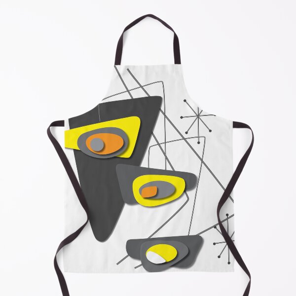 Item preview, Mid-Century Modern Abstract Face Retro Geometric Art designed and sold by TatinkaArtskill.