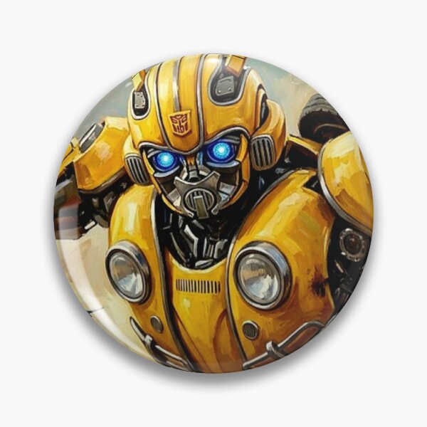Item preview, Bumblebee Retro Sci-Fi Action Movie Art Poster designed and sold by Art's Diner.