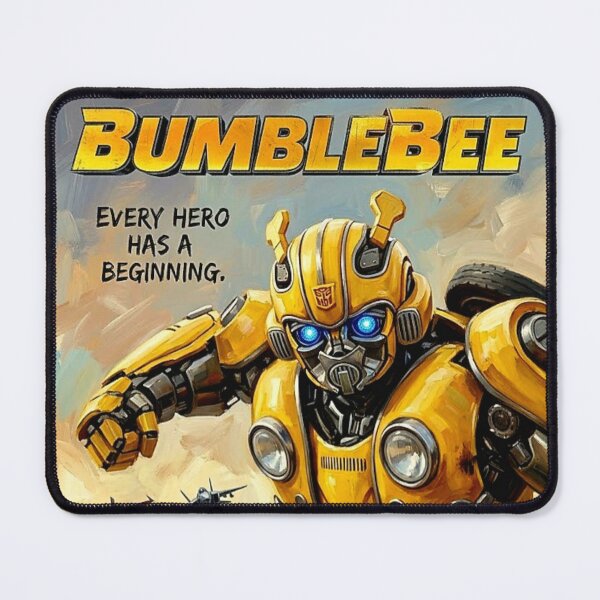 Item preview, Bumblebee Retro Sci-Fi Action Movie Art Poster designed and sold by Art's Diner.