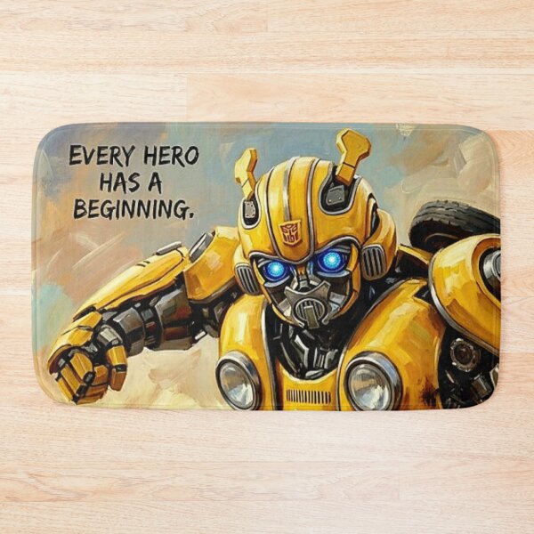 Item preview, Bumblebee Retro Sci-Fi Action Movie Art Poster designed and sold by Art's Diner.
