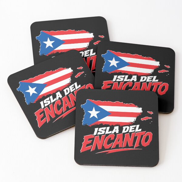 Item preview, Isla Del Encanto Puerto Rico Flag Map Design designed and sold by Liomal.