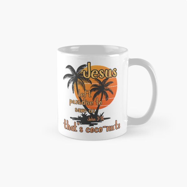 Item preview, That's Coconuts Jesus Saves John 3:16 Love Co Co Nuts Tropical Beach Summer  designed and sold by Forevermore.