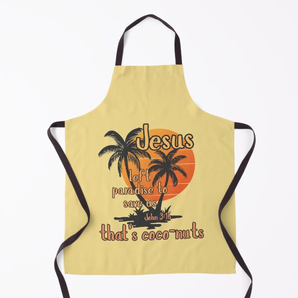 Item preview, That's Coconuts Jesus Saves John 3:16 Love Co Co Nuts Tropical Beach Summer  designed and sold by Forevermore.