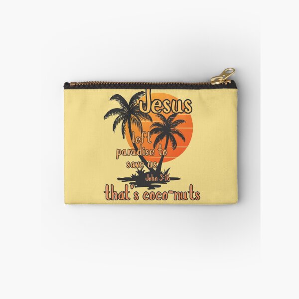 Item preview, That's Coconuts Jesus Saves John 3:16 Love Co Co Nuts Tropical Beach Summer  designed and sold by Forevermore.