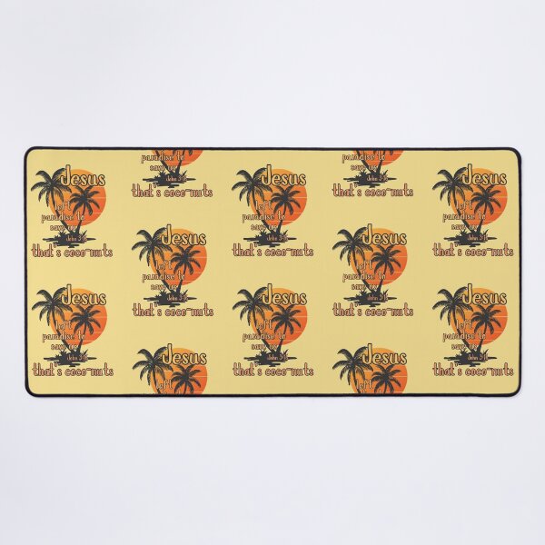 Item preview, That's Coconuts Jesus Saves John 3:16 Love Co Co Nuts Tropical Beach Summer  designed and sold by Forevermore.