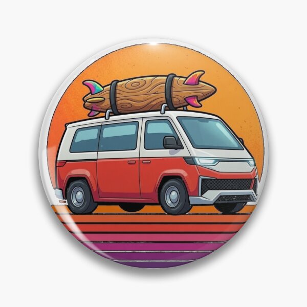 Item preview, Retro Future Surf Van Aesthetic designed and sold by katiecorners.