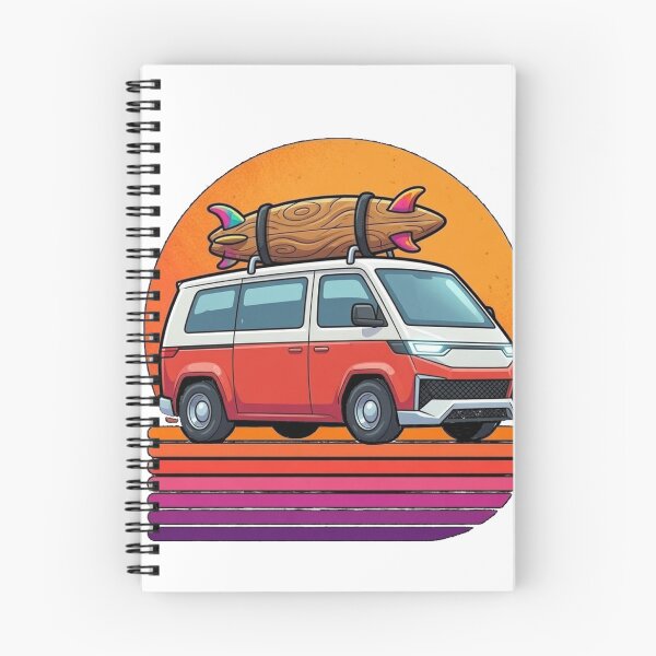 Item preview, Retro Future Surf Van Aesthetic designed and sold by katiecorners.