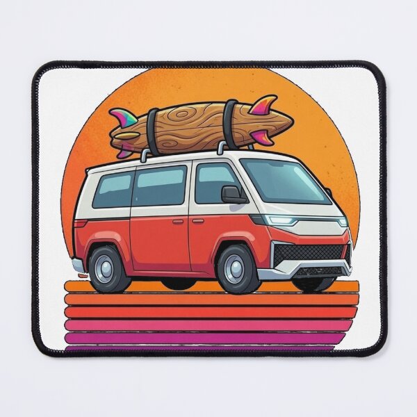 Item preview, Retro Future Surf Van Aesthetic designed and sold by katiecorners.
