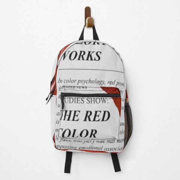 Item preview, red colour theory designed and sold by POSTERSfromM.