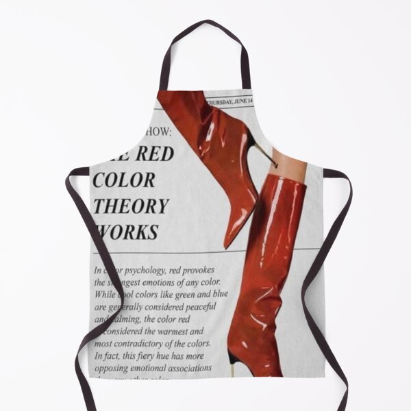 Item preview, red colour theory designed and sold by POSTERSfromM.