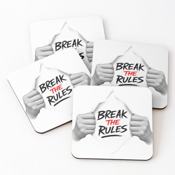 Item preview, Break The Rules-Ripped Paper Motivation Design designed and sold by designsvetlana1.