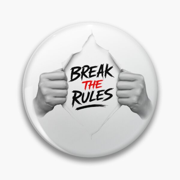 Item preview, Break The Rules-Ripped Paper Motivation Design designed and sold by designsvetlana1.